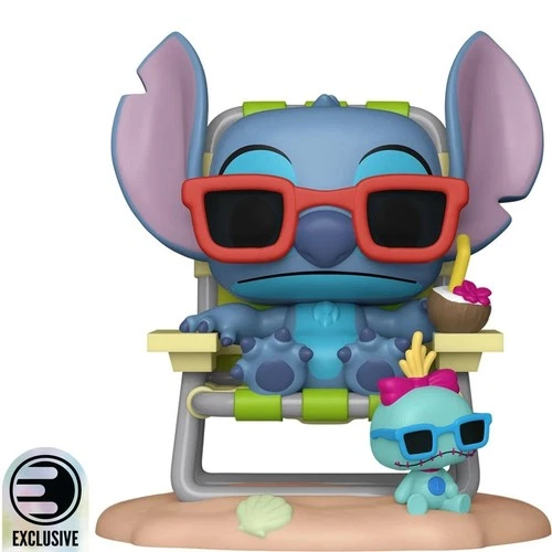 Lilo & Stitch Stitch in Sunlounger Premium Funko Pop! Vinyl Figure #1639