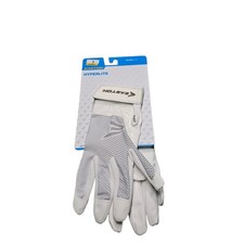 Easton Hyperlite Fastpitch Women's Riding Gloves White Size S New