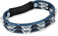 Meinl Percussion Traditional ABS Handheld Tambourine - Blue 2-pack