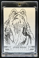2024 Topps Star Wars Masterwork Neil Camera Sketch Cards Auto #1/1