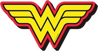 Dc Wonder Woman Funky Logo Chunky Magnet Magneti Aquarius Ent