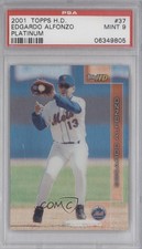 2001 Topps HD Platinum 183/199 Edgardo Alfonzo #37 PSA 9 MINT a5h