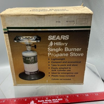 Vintage Sears Hillary Single Mantle Propane Lantern With Original Box.  75