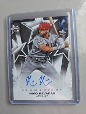 2025 Topps Series 1 - Baseball Stars Autographs Niko Kavadas #BSA-NK (AU, RC)