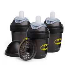 Herobility Anti-Colic Baby Bottles 5 oz / 140 ml   Pack of 3 5 Fl Oz, Batman