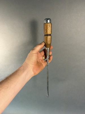 Vintage Proto Flathead 9743 Straight Screwdriver 16'' Long with Wood Handle