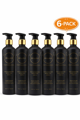 Bellami Bond Seal Step 2 Hair Extensions Treatment 16.9oz x6 Strength Repair Duo
