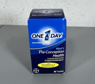 One A Day Mens Pre-Conception Health Multivitamin to Support Healthy Sperm