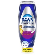 Dawn Platinum EZ-Squeeze Dish Soap, Dishwashing Liquid, Wild Jasmine, 24.3 fl oz