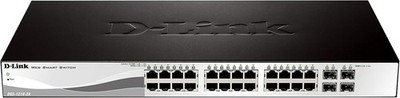 Smart Switch Gigabit D-Link DGS-1210-28 28 Ports + 4 Ports Combo SFP