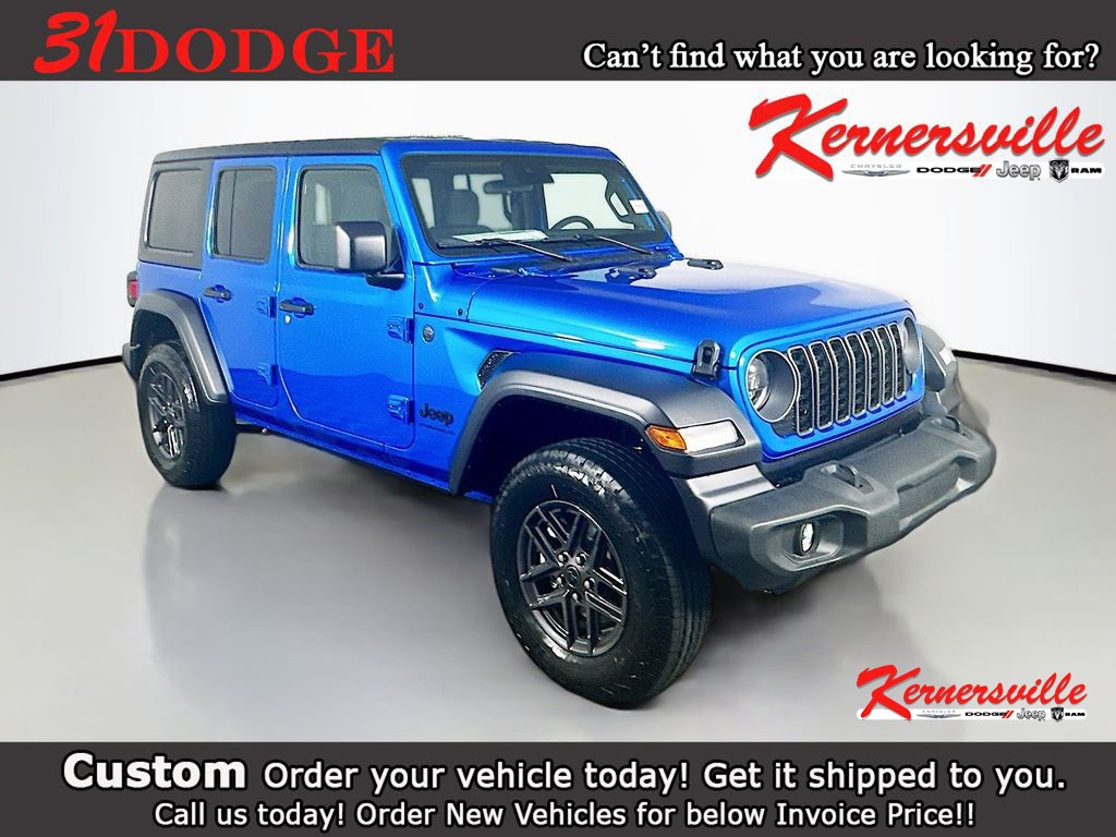 2025 Jeep Wrangler Sport S 4WD 4dr SUV Heated Seats Remote...