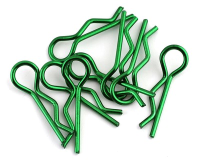 Bittydesign BC-88GR - Body Clips, 1/8 Scale (8), Green