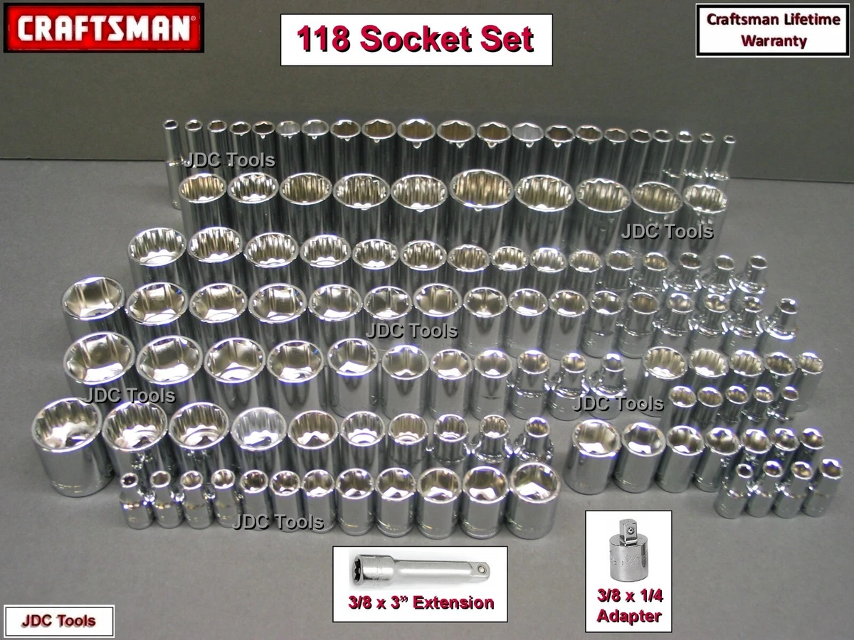 Craftsman 118 piece sale mechanics tool set