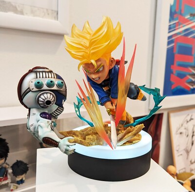KSoul Studio Youth From The Future Trunks Frieza statue Dragon Ball Z