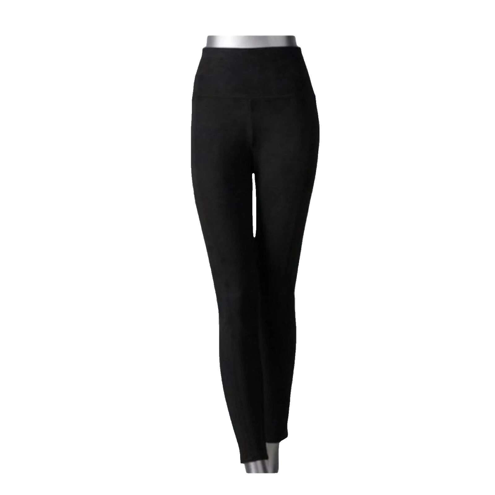 Mezcla de poliéster Simply Vera Vera Wang Negro Leggings para Mujer