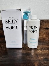 Avon Skin so Soft for Acne Prone Skin - exfoliating Body Wash - lot of 3 w/ pump