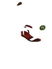  NEW A New Day Women's Abigail Ankle Strap Cork Wedge Heel Sandals - Tan