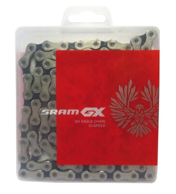 SRAM PC GX Eagle Kette 12-fach inkl. PowerLock Verschlußglied, 126 Glieder