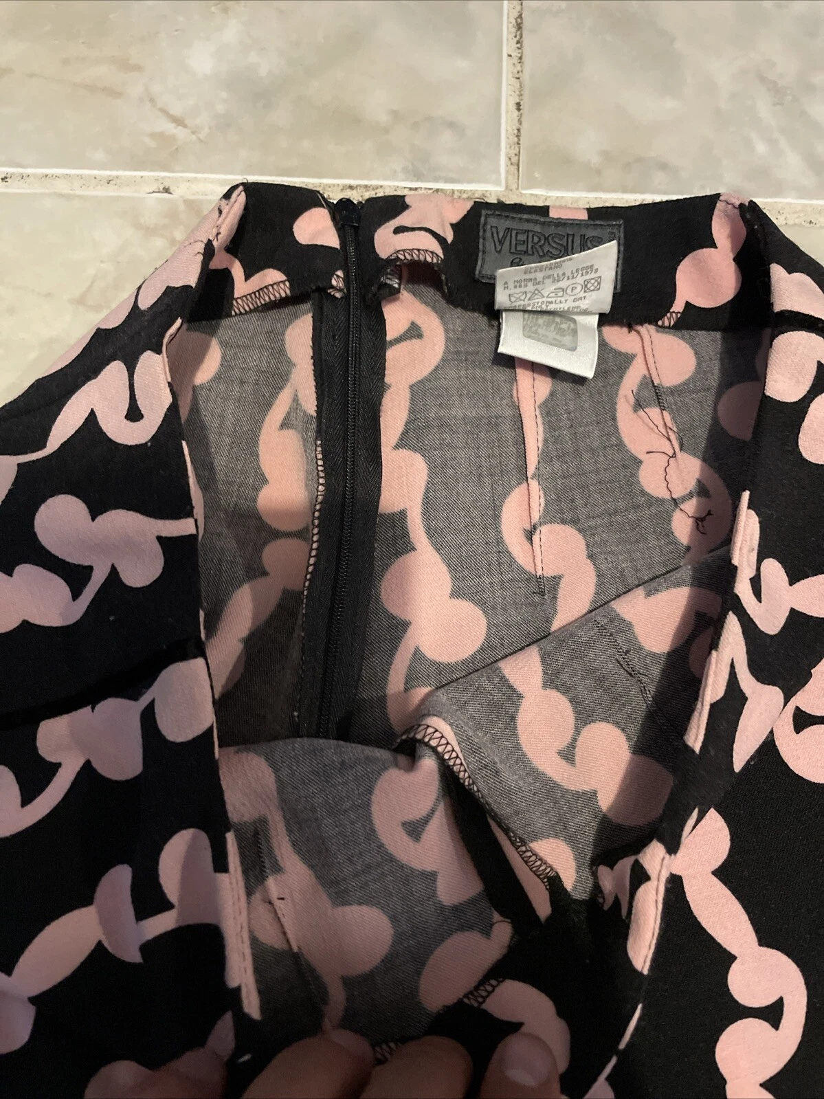 Pantalone donna elegante vintage anni 90 Gianni Versace Versus Ittierre 26 40