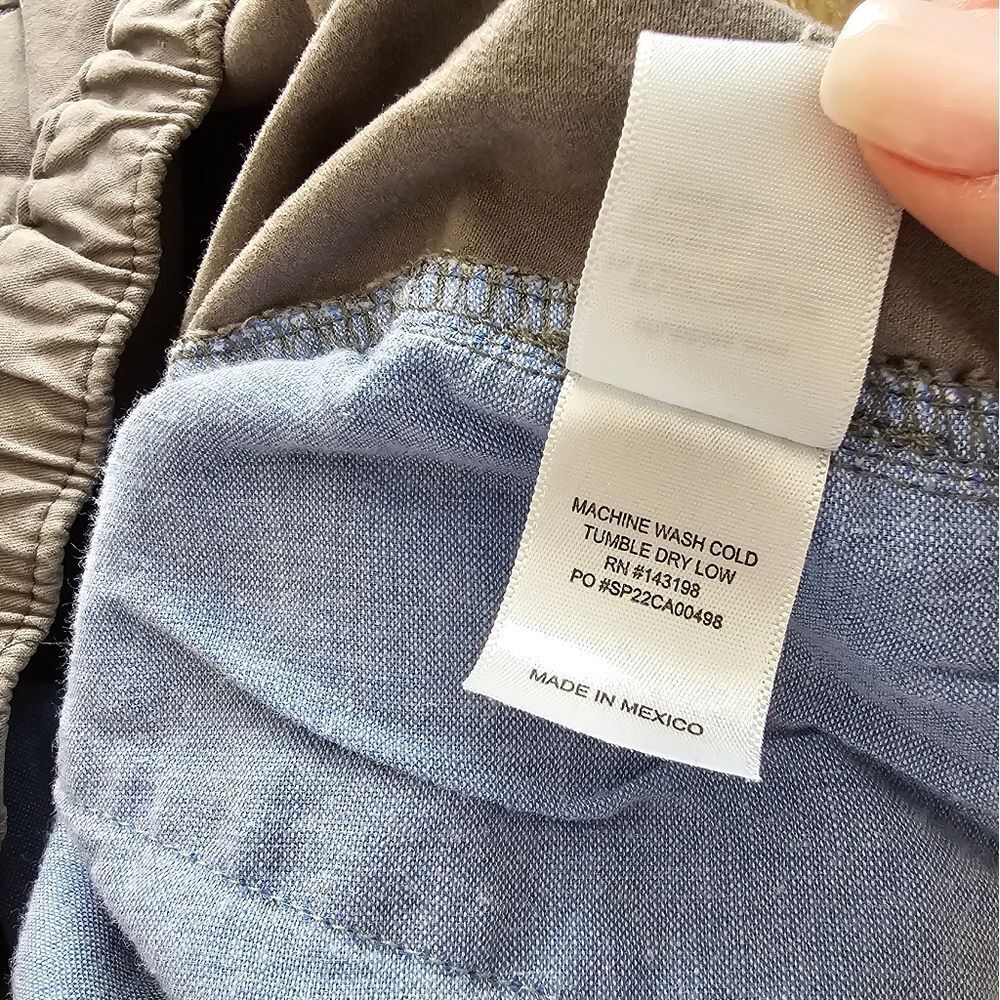 CHUBBIES Grey Khaki Cotton Blend Sz XXL 5.5 Inseam Mens Casual Shorts