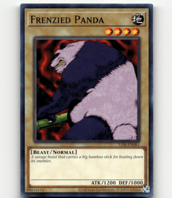 Yugioh - Frenzied Panda - Legend of Blue Eyes White Dragon 25th