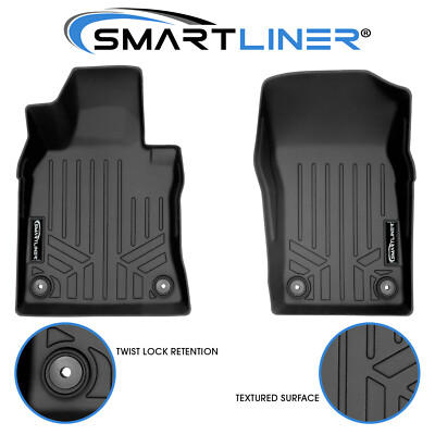 SMARTLINER Custom Fit Floor Mats 1st Row Liner Set OEM 2018-2024 Infiniti Q50