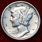 🇺🇸 Uncirculated 1928-S San Francisco Mint Silver Mercury Dime USA