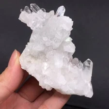 Natural White Crystal Quartz Cluster Raw Crystal Specimens Healing Decorate 103g