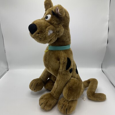 Scooby Doo Plüsch mit Grinsen Toy Network fehlendes Etikett - 18 Zoll groß sitzend