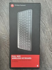 Motorola ATRIX XOOM Universal Bluetooth Wireless Full Size Keyboard SJYN0700A