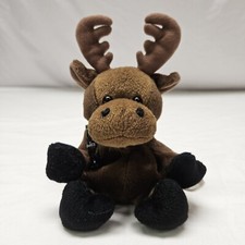 Coca Cola 1999 Reindeer Canada Plush Bean Bag Stuffed Animal Tagged Vintage