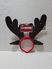 Christmas Childrens Headband Reindeer Antlers Ears Lights Up