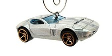 Christmas Ornament for Ford Shelby GR-1 Concept Silver