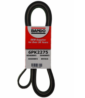BANDO 6PK2275 Serpentine Belt-Rib Ace Precision Engineered V-Ribbed Belt 