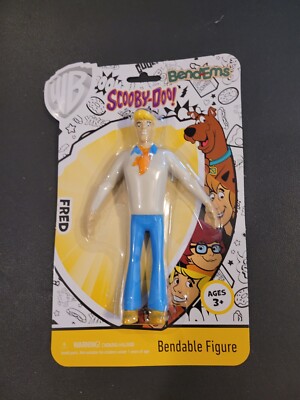 Scooby Doo Fred Bendems 6'' Bendable Figure by Sunnydays New