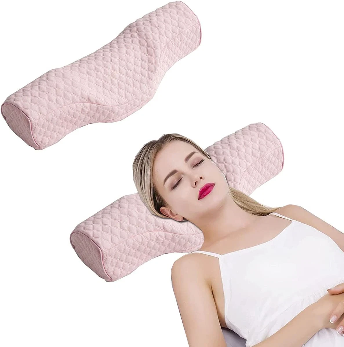 Best neck roll clearance pillow