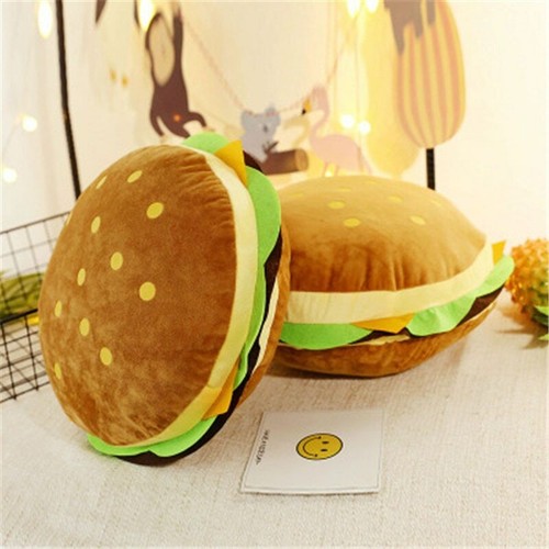 giant hamburger pillow