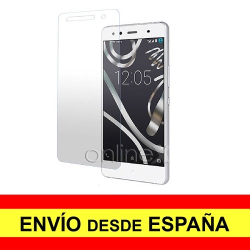 Cristal Templado para BQ AQUARIS X5 Protector Pantalla Vidrio Premium a2016