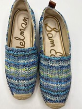 Sam Edelman  Weaved/Leather  ESPADRILLES  Shoes Sz 7