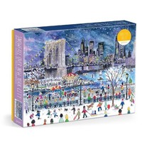 Michael Storrings Snowfall Over New York City 1000 Piece Puzzle (Us Import)
