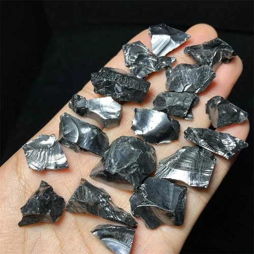 31g  ELITE Noble Natural Fullerene Shungite Crystal Raw Healing Stone AA890