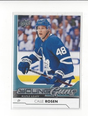 2017-18 Upper Deck #216 Calle Rosen YG RC Rookie Maple Leafs Avalanche