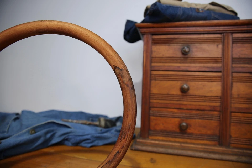 Vintage Antique wood Steering Wheel Buick Pontiac Dodge Reo Ford 14" NOS - Image 4 of 4