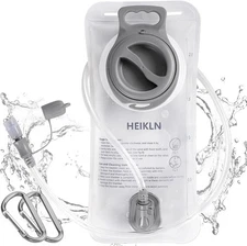 Hydration Bladder 1.5L-2L-3L,Leak Proof Water Reservoir, BPA Free 2L White 