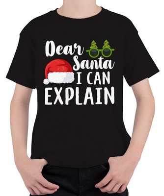 Dear Santa I Can Explain Christmas Saying - Christmas Xmas Gift Chris