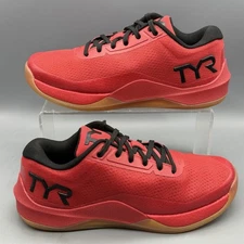 TYR CXT-2 Elite Carbon Men 8 Womens 9.5 Gym Trainer Shoes Red Gum Sole WORN 1x