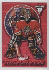 2000-01 Pacific Private Stock Titanium Red 260/299 Trevor Kidd #40 0u8p
