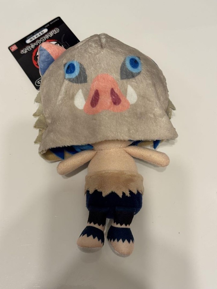 Demon Slayer Kimetsu No Yaiba Chibi Plush Inosuke 8-inch Collectible ...