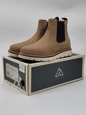 Alpine Design Women's Blaze Chelsea Boots Ivory Leather upper AD23WCW006-IVY