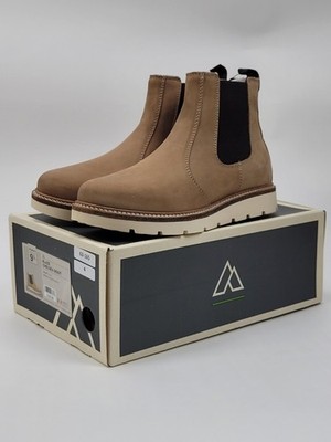 Alpine Design Women's Blaze Chelsea Boots Ivory Leather upper AD23WCW006-IVY